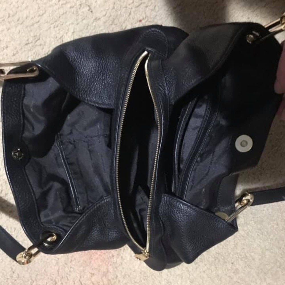 Michael Kors large raven shoulder bag